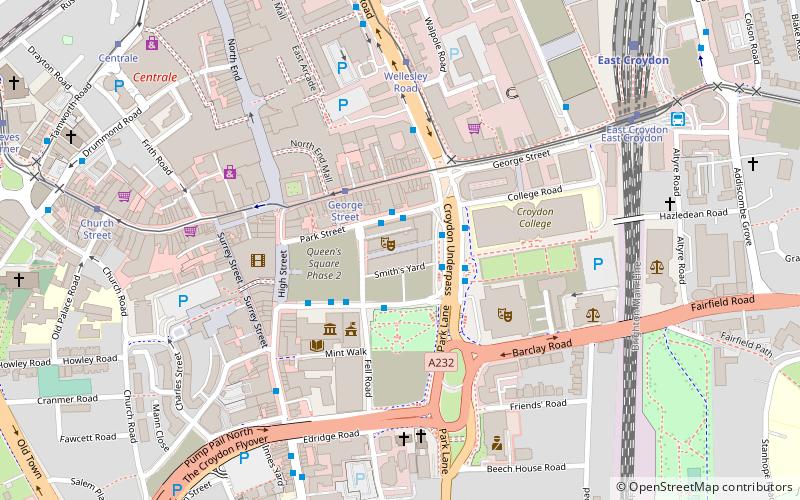 St George's Walk location map