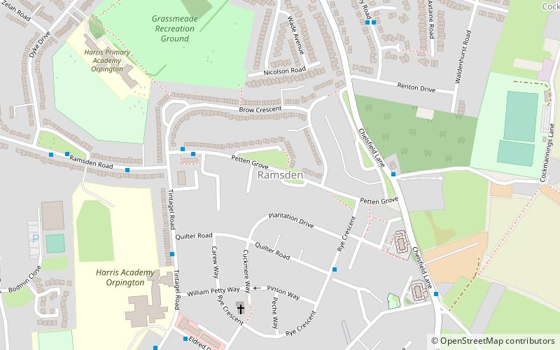 Ramsden location map