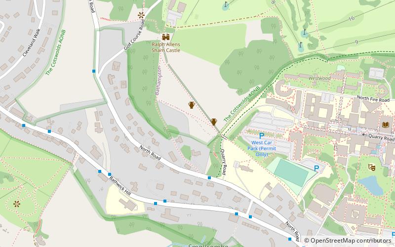 North Road Quarry location map