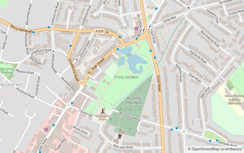 Priory Garden Services location map