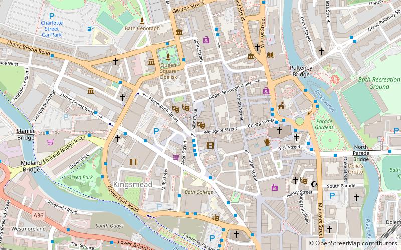 Komedia location map