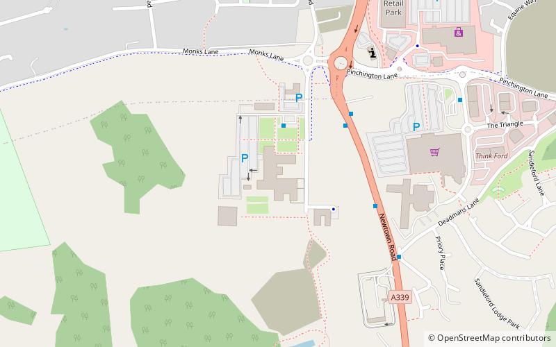 Newbury College location map