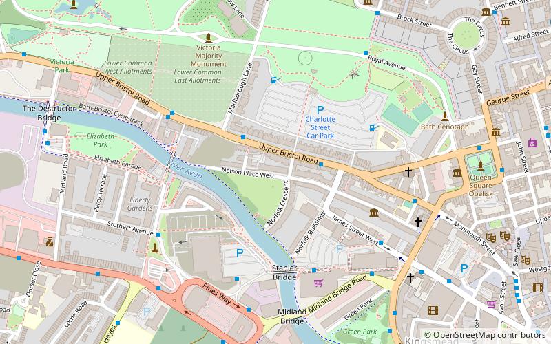 Nelson Place West location map