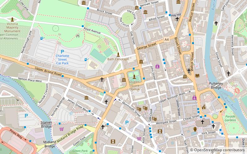 Bath Royal Literary & Scientific Institution location map