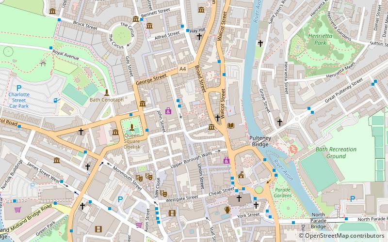 octagon chapel bath location map