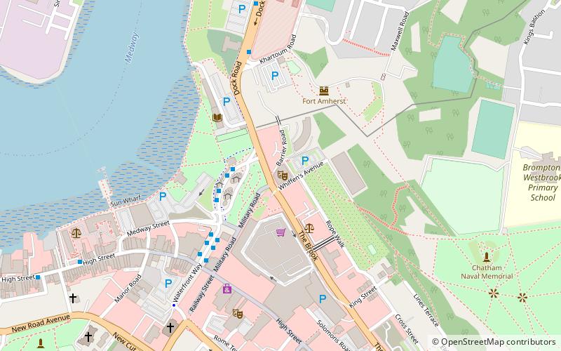 Chatham Town Hall location map