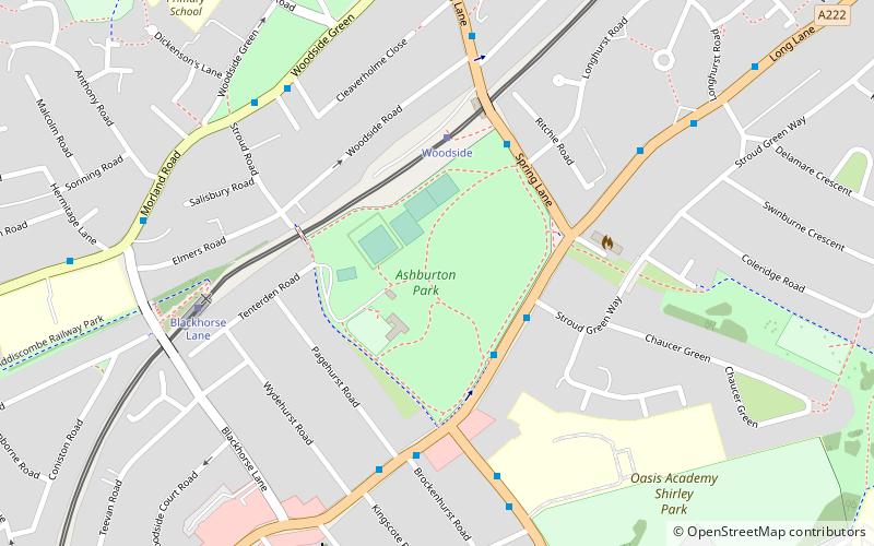 Ashburton Park location map