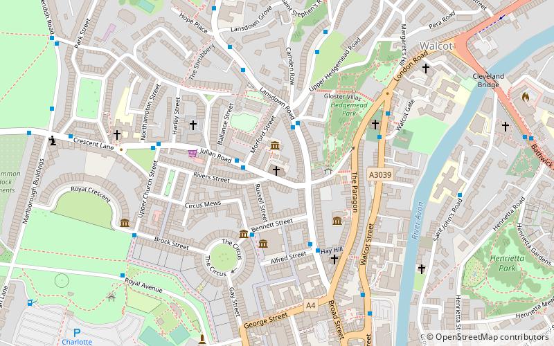 Christ Church location map