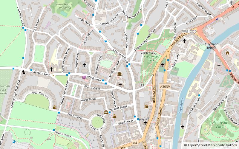 Museum of Bath at Work location map