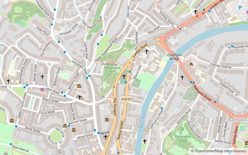 Church of St Swithin location map