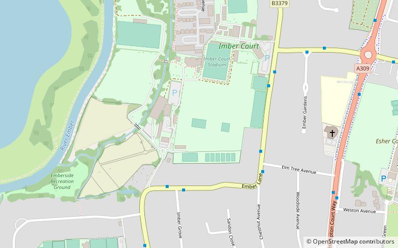 Metropolitan Police Sports Club Ground location map