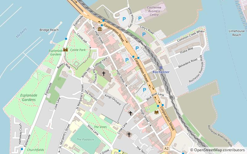 Huguenot Museum location map