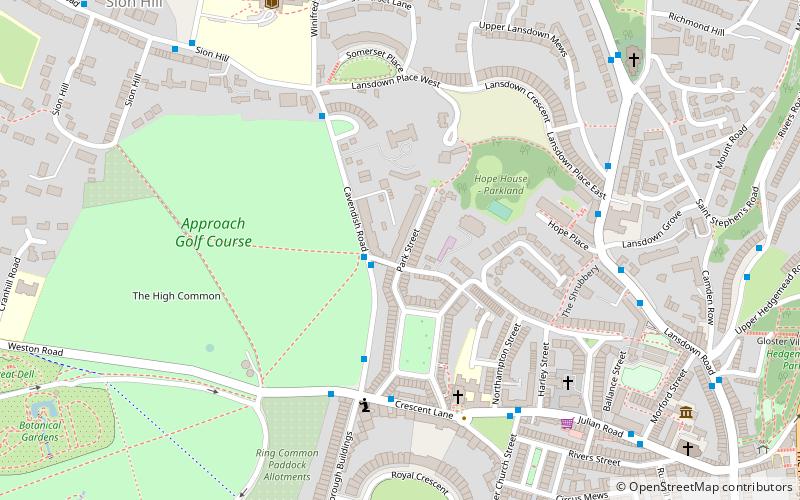 Cavendish Place location map