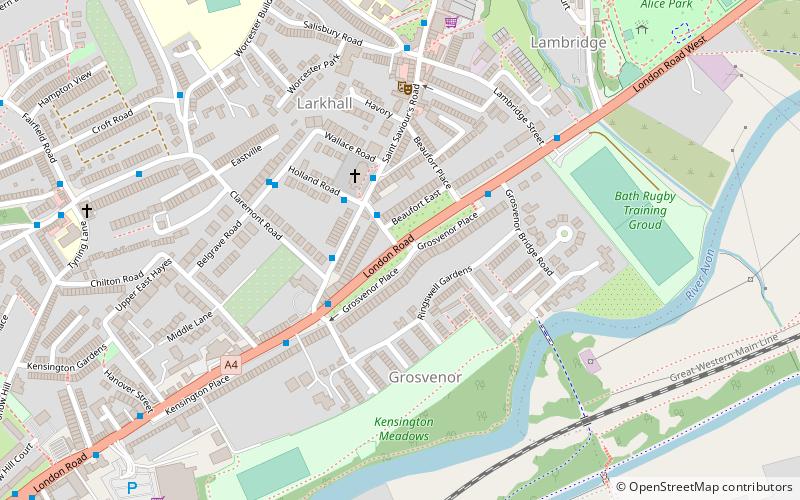 Grosvenor Place location map