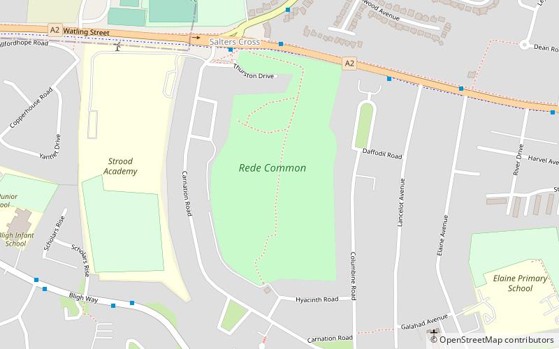 Rede Common location map
