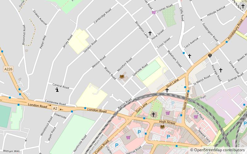 Strood Library location map