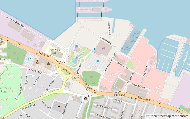 fort gillingham location map