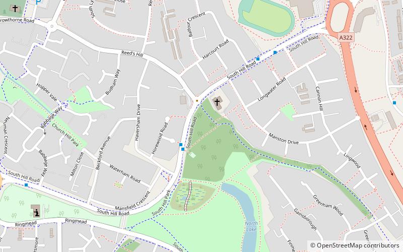 Easthampstead Baptist Church - Bracknell location map