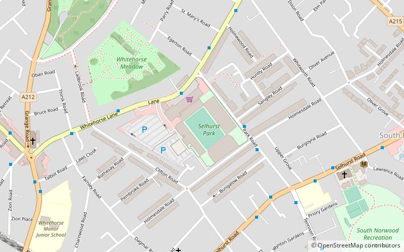 holmesdale fanatics londyn location map