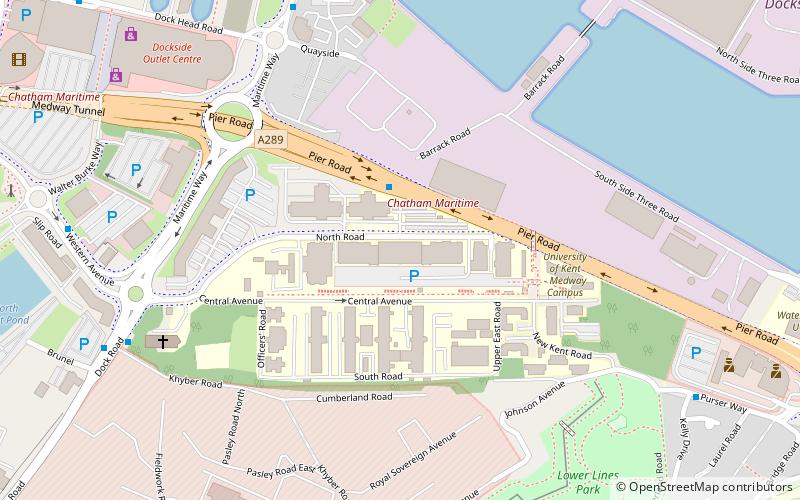 Drill Hall Library location map