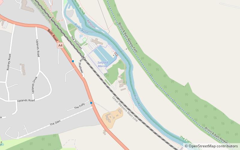 University of Bristol Boat Club location map