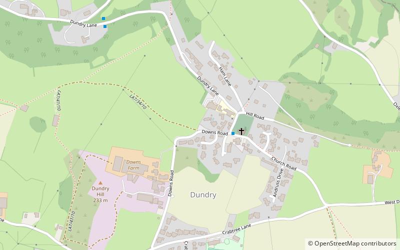 Dundry location map