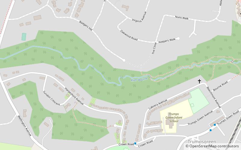 Riverside Walk location map