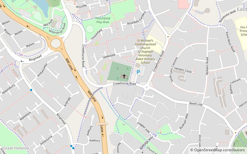 St Michael and St Mary Magdalene's Church location map