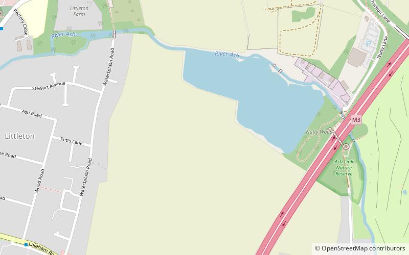 shepperton henge location map