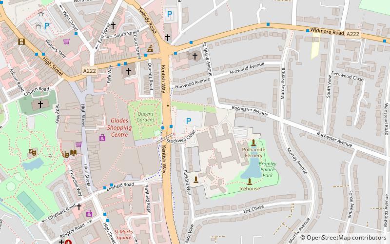borough londonien de bromley location map
