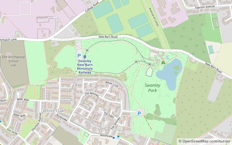 Swanley Park location map