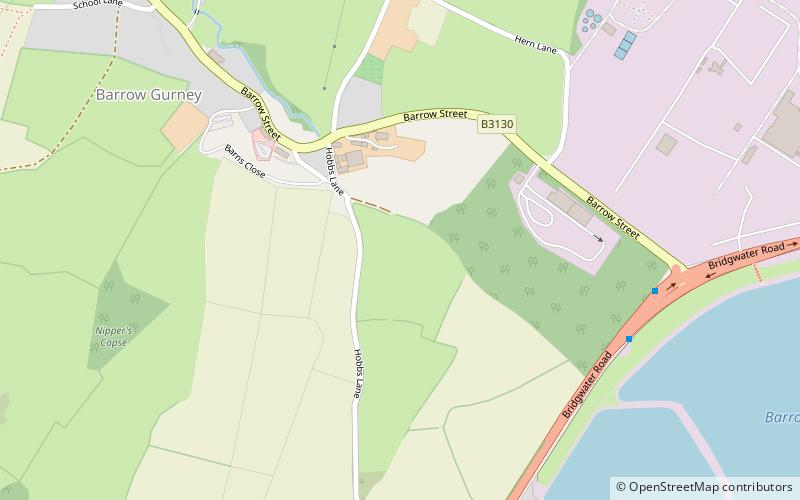 barrow gurney nunnery bristol location map