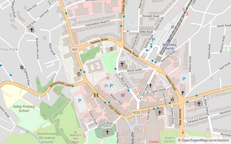 Bromley Little Theatre location map