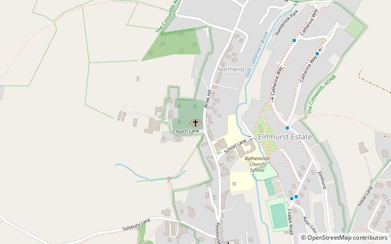 Church of St John The Baptist location map