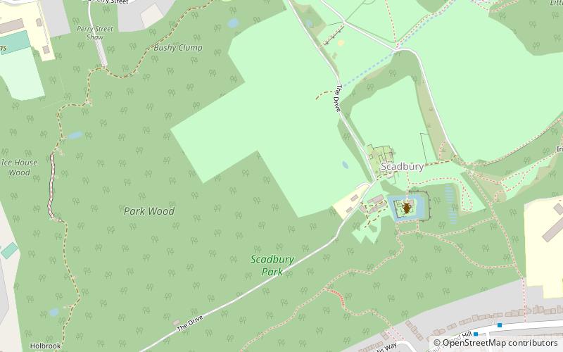Scadbury Park location map