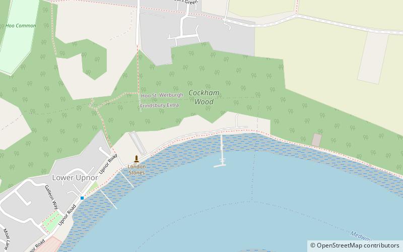 Medway Yacht Club location map