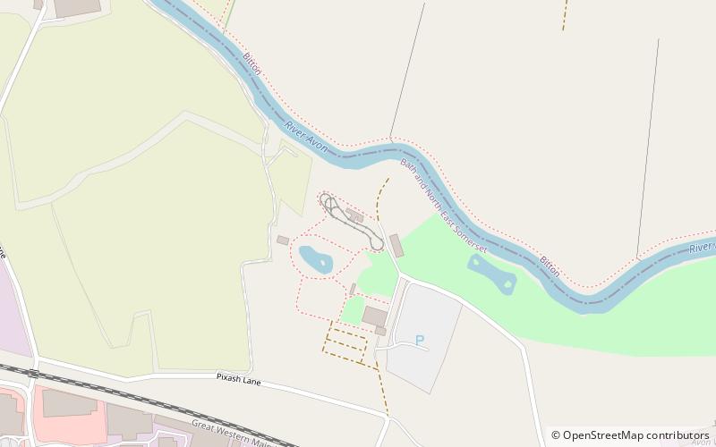 Avon Valley Country Park location map