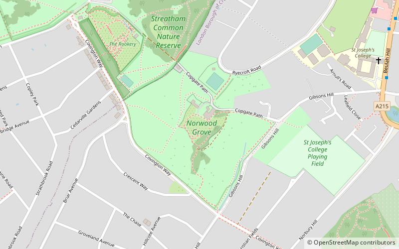 Norwood Grove location map
