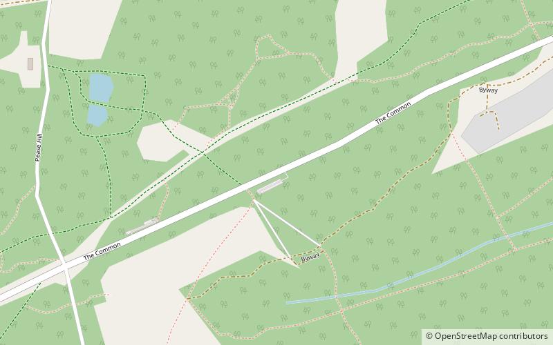 Bucklebury Common location map