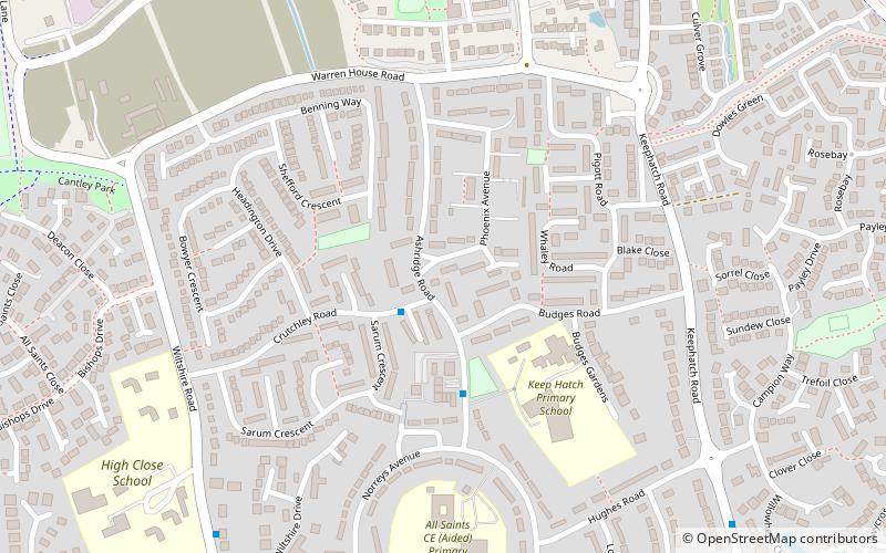 norreys estate wokingham location map