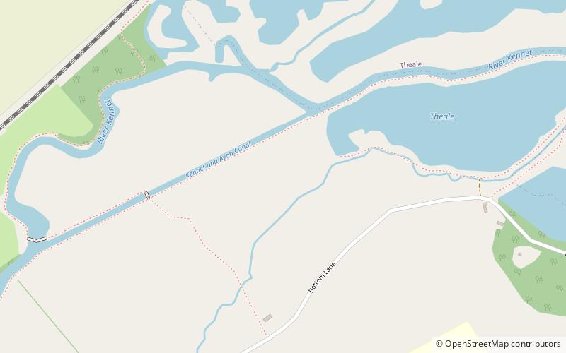 Écluse de Sulhamstead location map