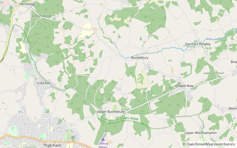 Briff Lane Meadows location map
