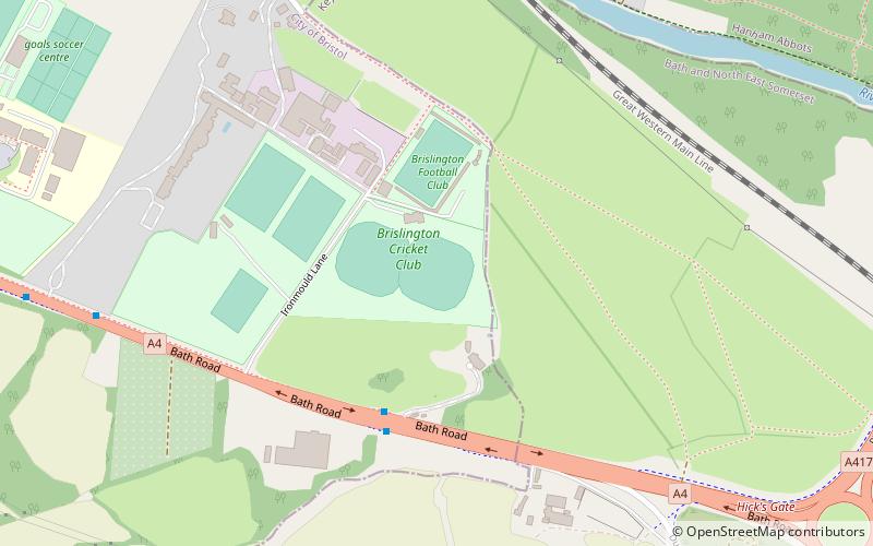 Ironmould Lane location map