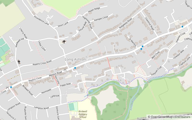 Long Ashton location map