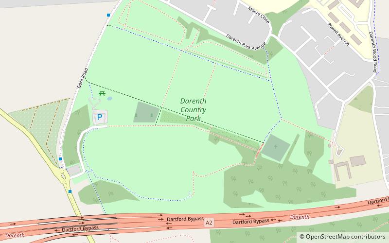 darenth country park dartford location map
