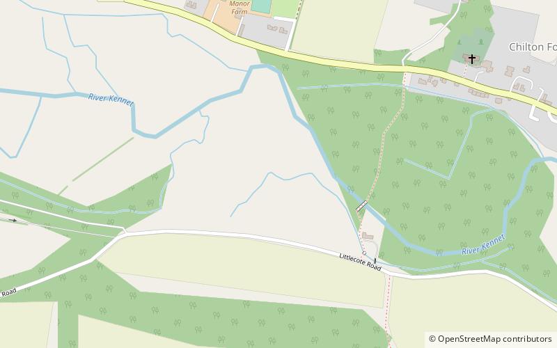 Chilton Foliat Meadows location map