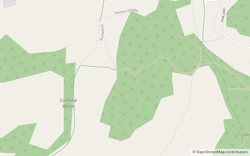 King's Copse location map