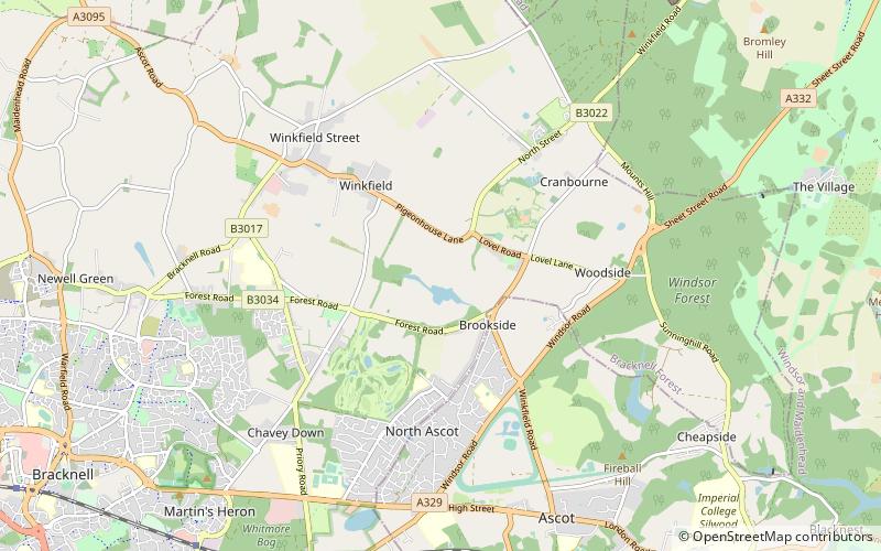 Ascot Place location map