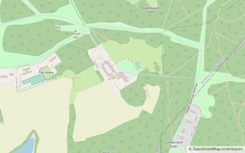 Cumberland Lodge location map