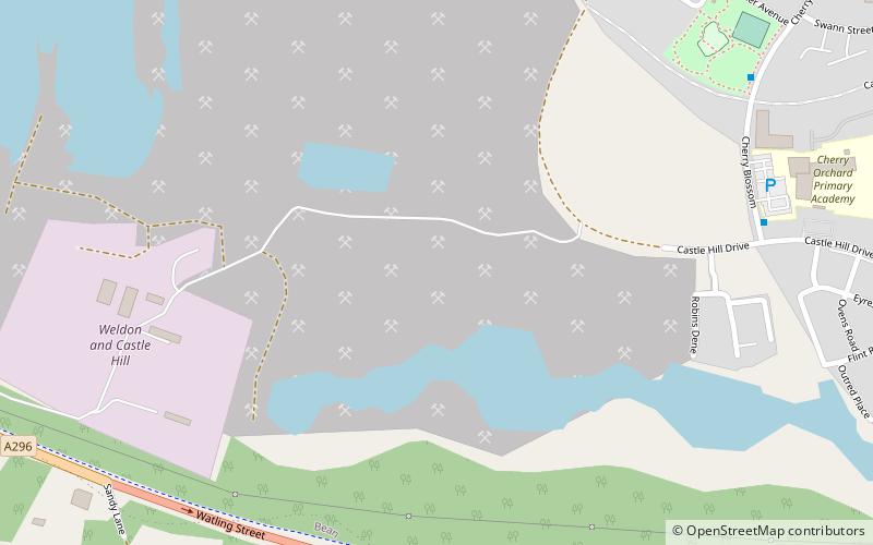 Ebbsfleet Valley location map
